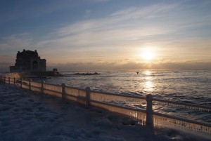 winter in constanta